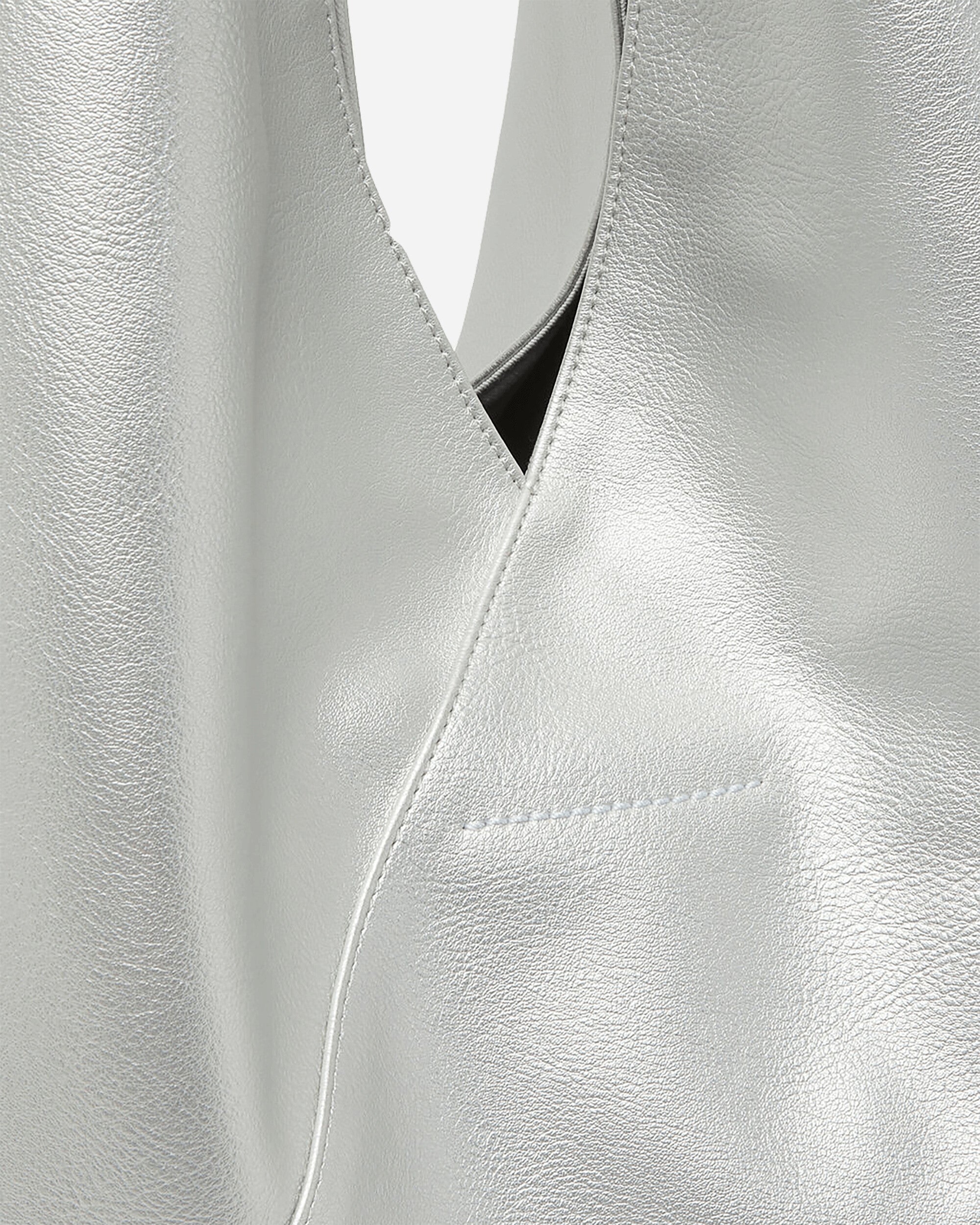 MM6 Maison Margiela Classic Japanese Handbag Silver Bags and Backpacks Pouches S54WD0039 T9002