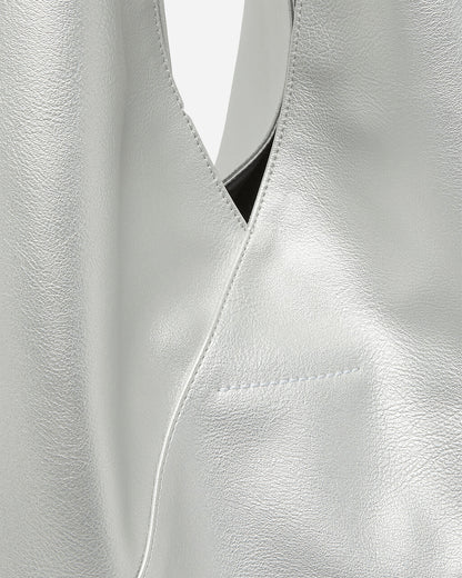 MM6 Maison Margiela Classic Japanese Handbag Silver Bags and Backpacks Pouches S54WD0039 T9002