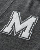 MM6 Maison Margiela Cardigan Dark Grey Melange Coats and Jackets Down Jackets SH0HP0012 855M