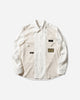MM6 Maison Margiela Long-Sleeved Shirt Off White Coats and Jackets Down Jackets SH0DT0038 961