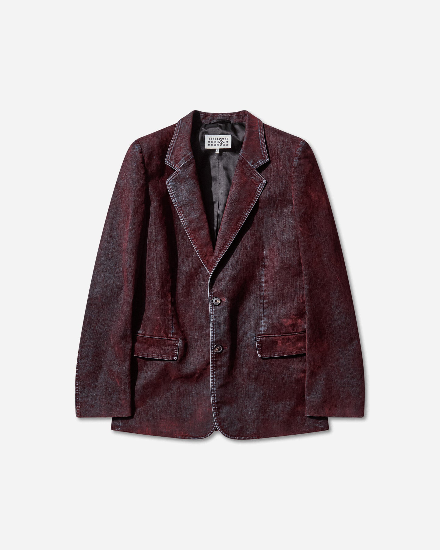 MM6 Maison Margiela Mm6 Jacket Burgundy Coats and Jackets Jackets SH2BN0019 227