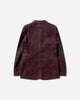 MM6 Maison Margiela Mm6 Jacket Burgundy Coats and Jackets Jackets SH2BN0019 227