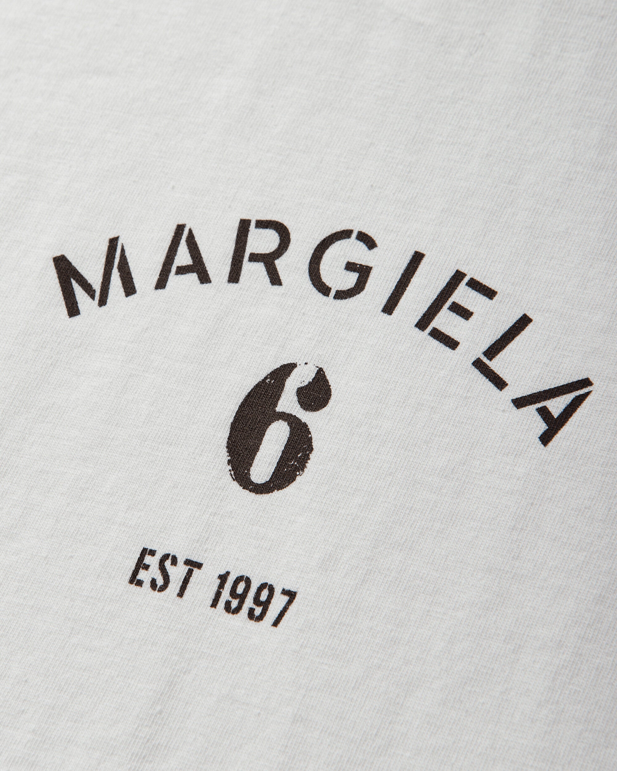 MM6 Maison Margiela T-Shirt Off White T-Shirts Shortsleeve SH2GC0038 101