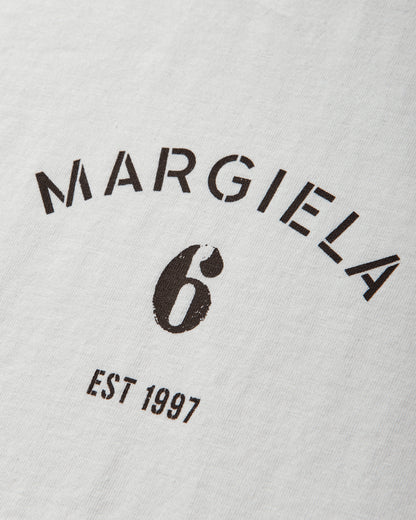 MM6 Maison Margiela T-Shirt Off White T-Shirts Shortsleeve SH2GC0038 101