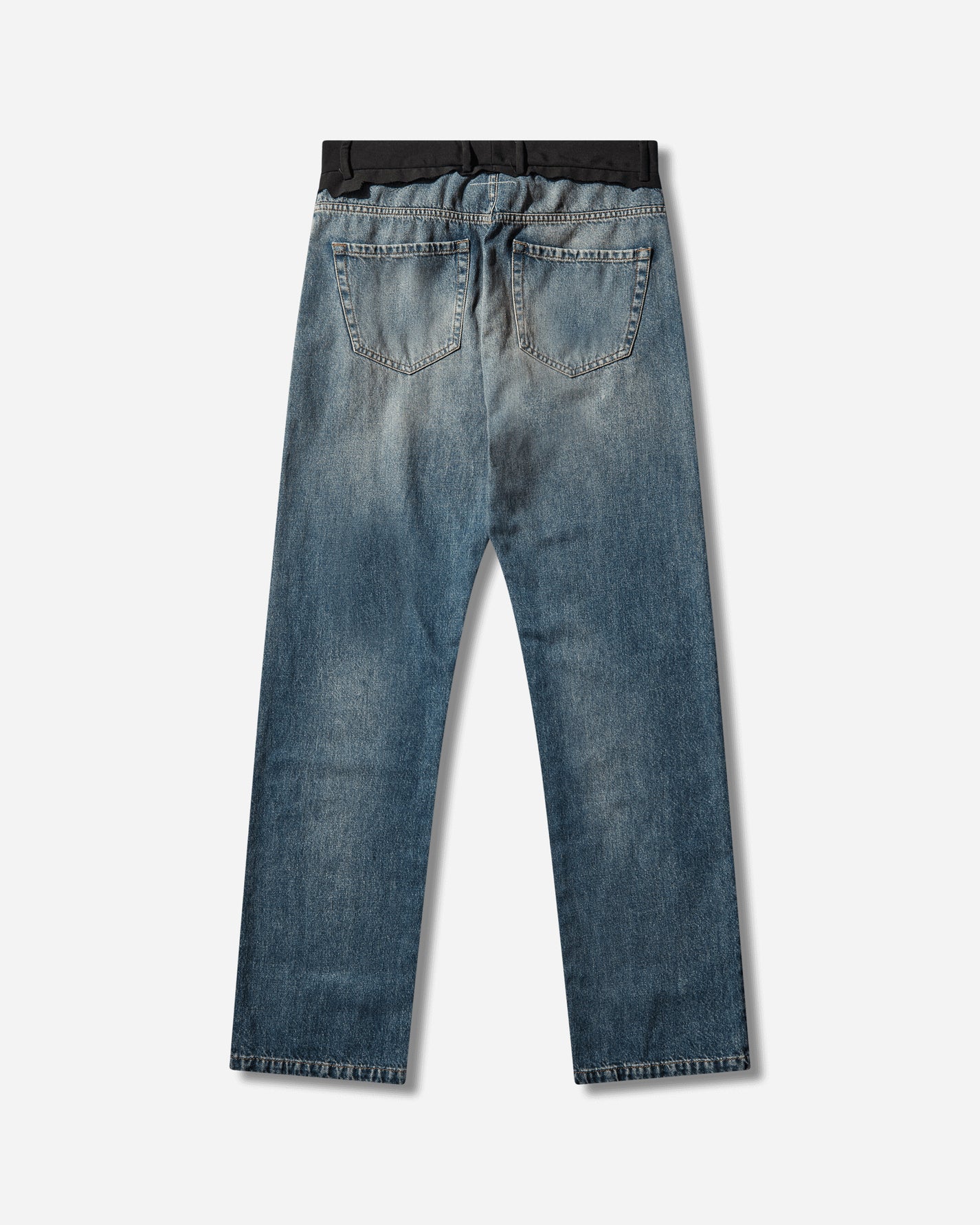 MM6 Maison Margiela Pants 5 Pockets Blue Pants Trousers SH0LA0032 961