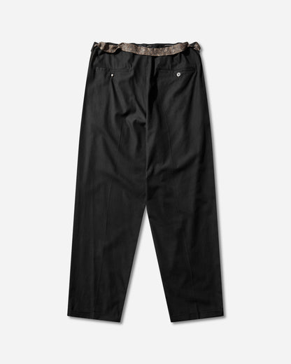 Magliano People S Chic Release Black Pants Chinos MGSS26PA05012 6086
