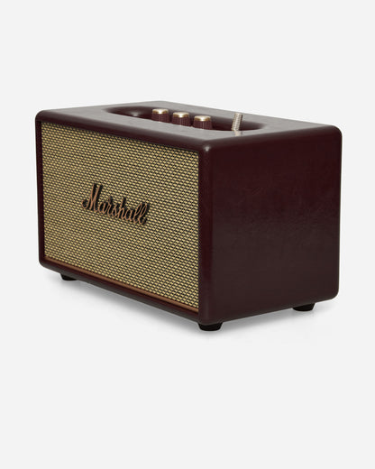 Marshall Acton III Burgundy Burgundy Tech and Audio Speakers 1008173 BURGUNDY