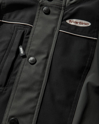 Martine Rose Wmns Womens Stretch Jacket Green/Dark Green /Black Coats and Jackets Jackets 746JT17420