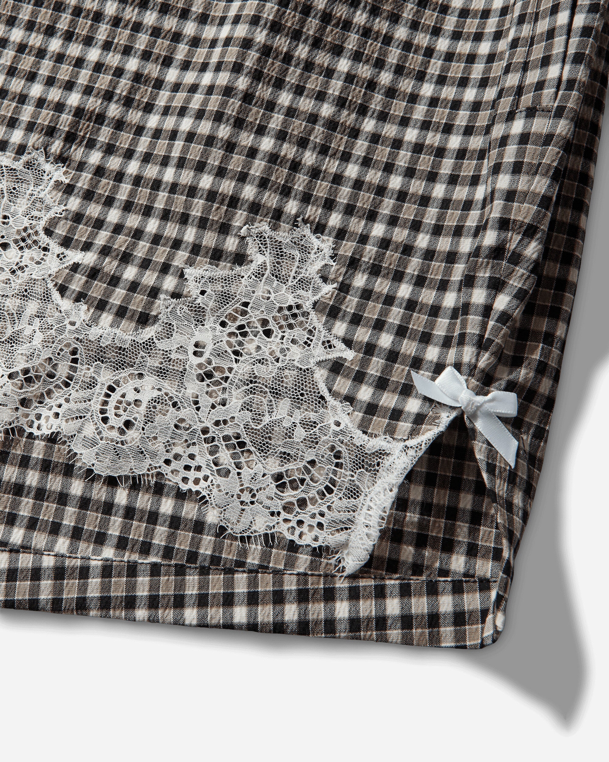 Martine Rose French Knickers Black/Green Shorts Short 833WS41064