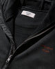 Martine Rose Hooded Zip Crew Black Washed Sweatshirts Zip-Ups 682JS02002