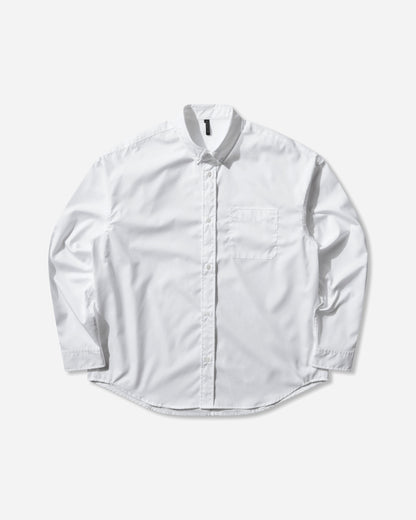 Matthew M. Williams Ls Poplin Shirt White Shirts Longsleeve Shirt MLSSHTPOP WHT