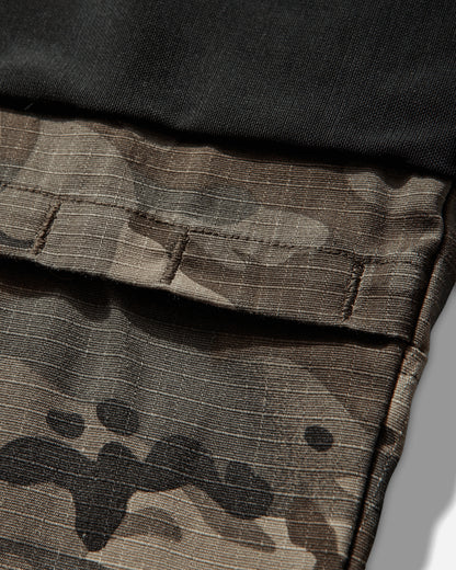 Matthew M. Williams Camo Cargo Half Leg Sweatpants Camo Half Pants Sweatpants MDBCRGOSWTPTD CAMOBLK