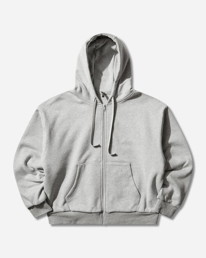 Matthew M. Williams Double Layer Zip Up Hoodie Grey Melange Sweatshirts Zip-Ups MDBZPHDJKT GRY