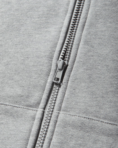 Matthew M. Williams Double Layer Zip Up Hoodie Grey Melange Sweatshirts Zip-Ups MDBZPHDJKT GRY