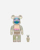 Medicom Geo X Medicom Toy Bearbrick 400 100 Set Iridescent Home Decor Toys EGBEAR400-100 1