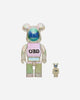 Medicom Geo X Medicom Toy Bearbrick 400 100 Set Iridescent Home Decor Toys EGBEAR400-100 1