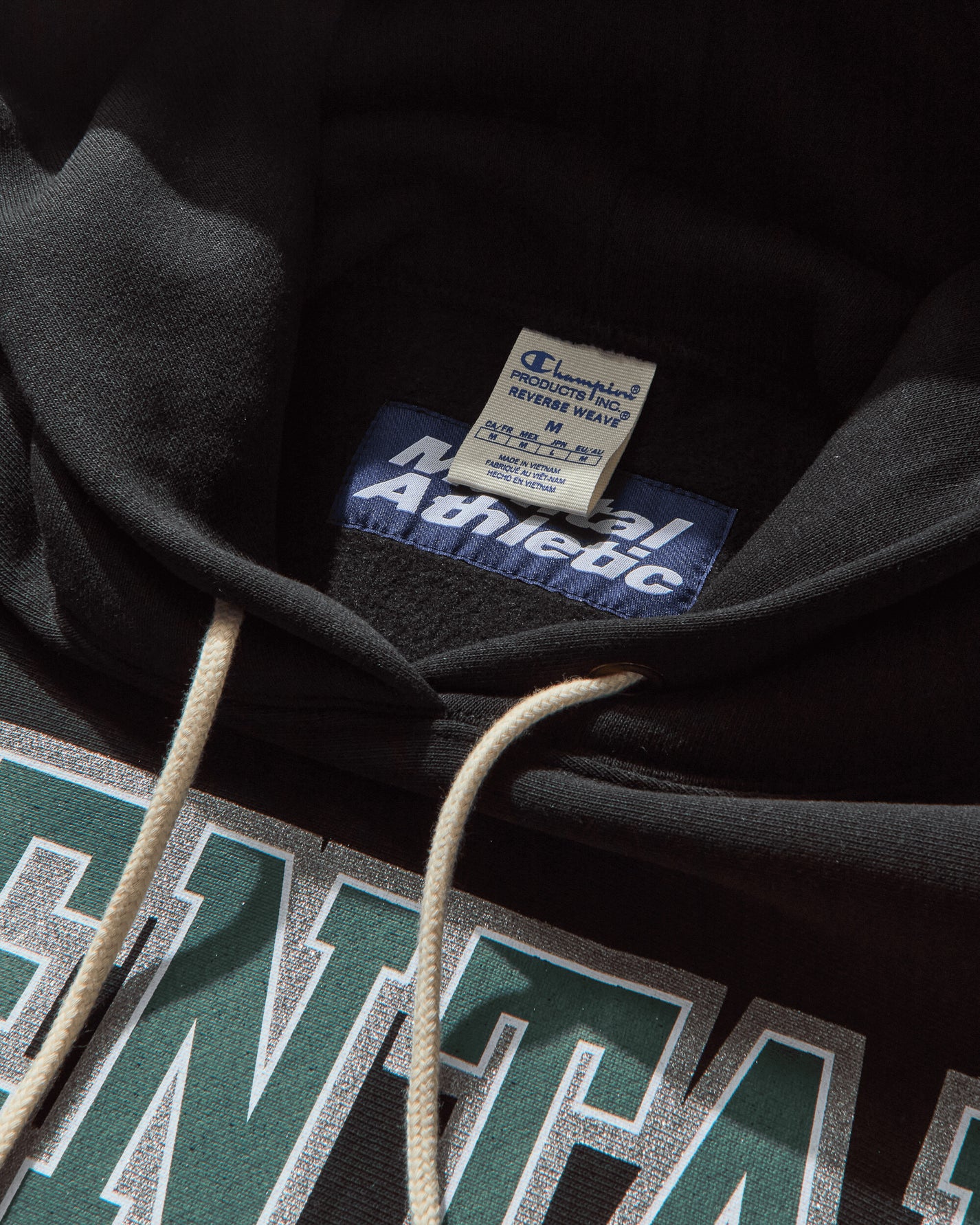 Mental Athletic College Hoodie Black Sweatshirts Hoodies ZBMW025JY18 BLK0001