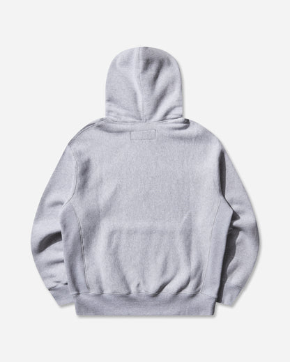 Mental Athletic Wolf Hoodie Grey Melange Sweatshirts Hoodies ZBMW030JY23 GRY0404