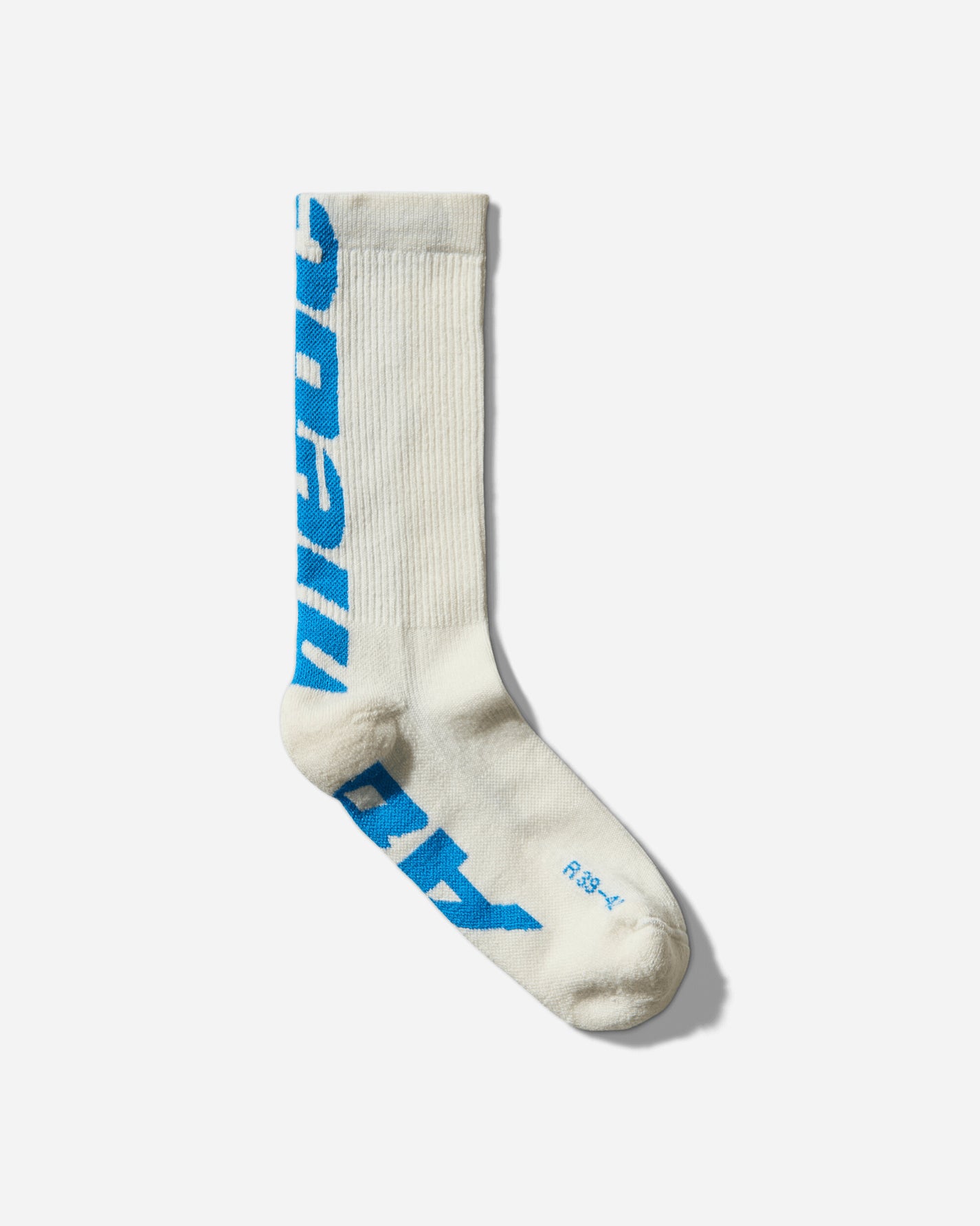 Mental Athletic Mental Athletic Socks White/Fluo Blue Underwear Socks ZBMW001YA01 MTY0009