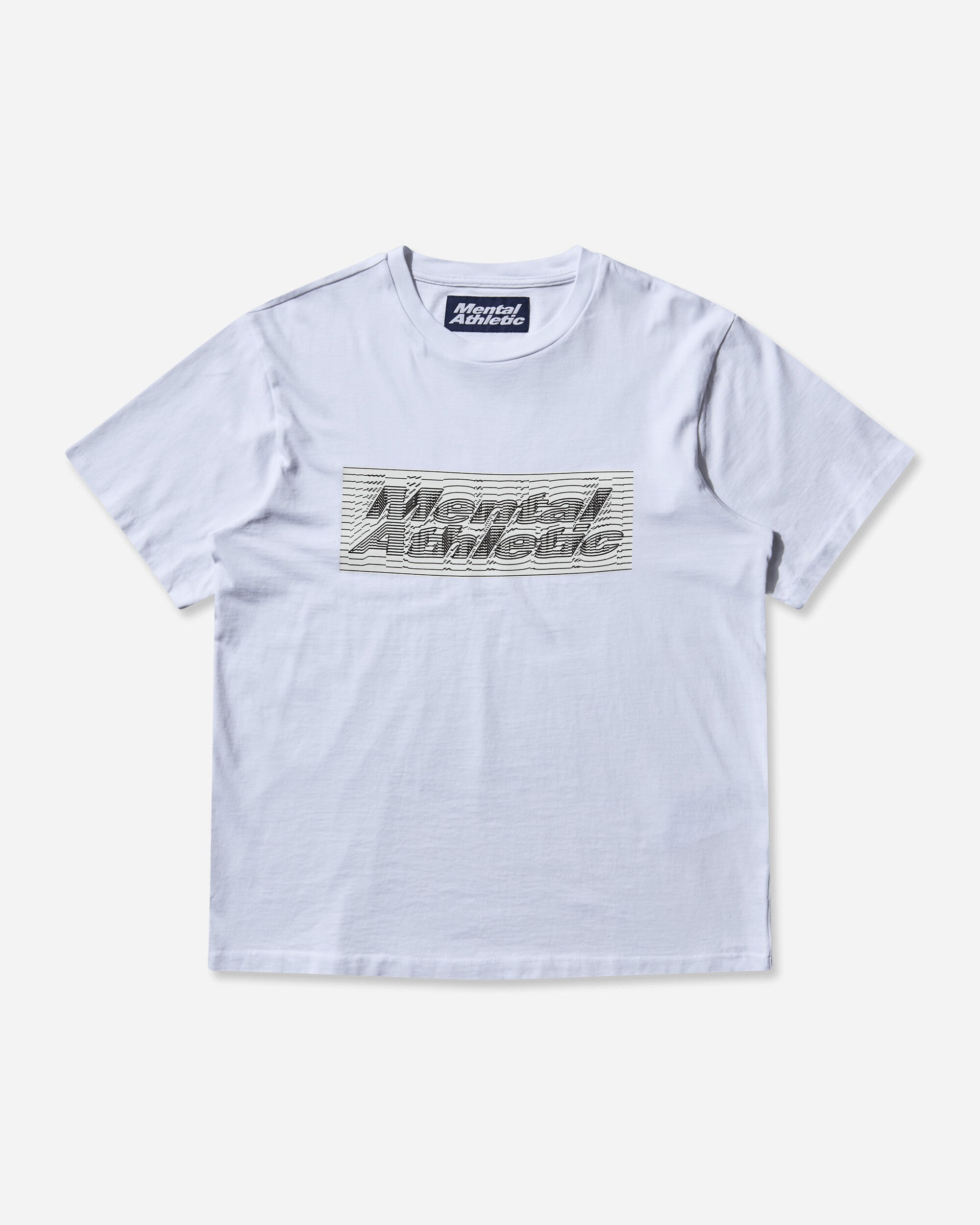 Mental Athletic Mental Athletic Iguchi Logo Box White T-Shirts Top ZBMW031JY24 WTH0001
