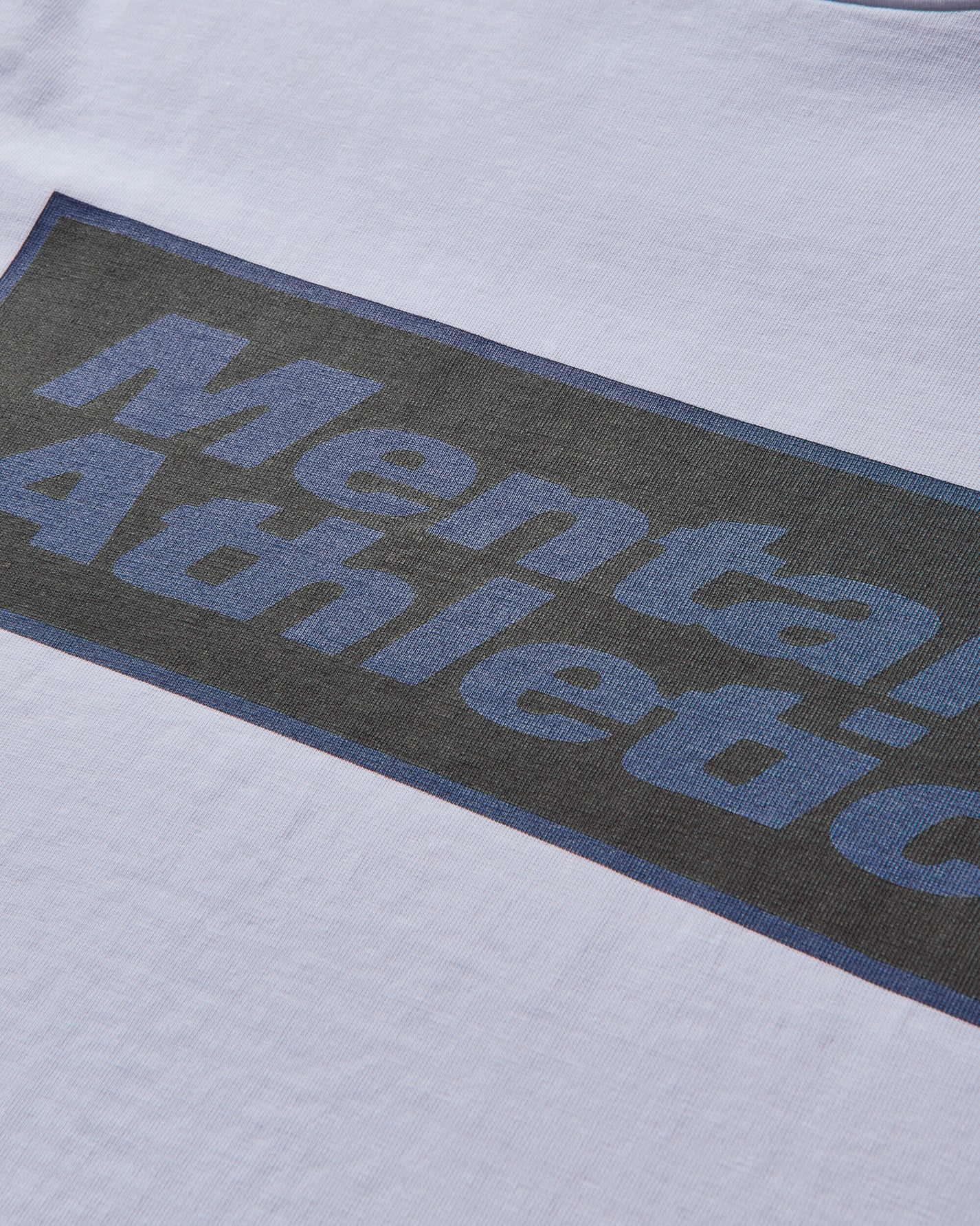 Mental Athletic Mental Athletic Logo Box Tshirt White T-Shirts Top ZBMW032JY25 WTH0001