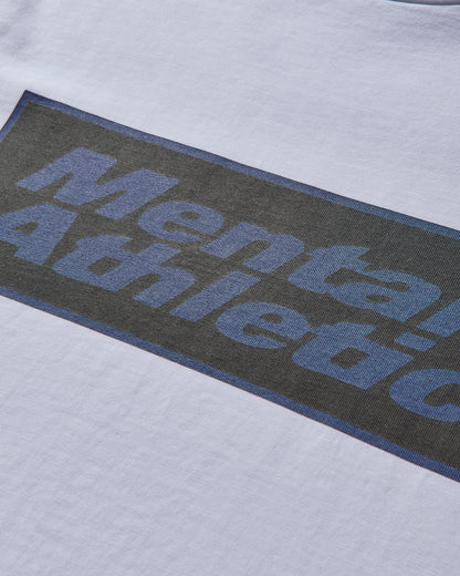 Mental Athletic Mental Athletic Logo Box Tshirt White T-Shirts Top ZBMW032JY25 WTH0001