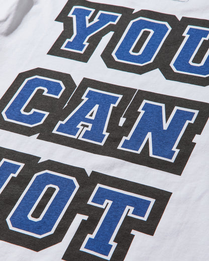 Mental Athletic Mental Athletic Long Sleeve Monogram Tee White T-Shirts Top ZBMW026JY19 WTH0001