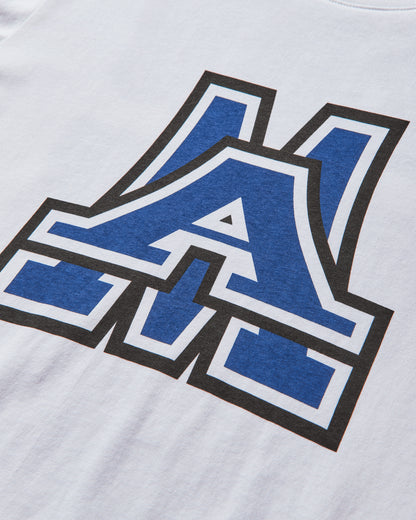 Mental Athletic Mental Athletic Long Sleeve Monogram Tee White T-Shirts Top ZBMW026JY19 WTH0001