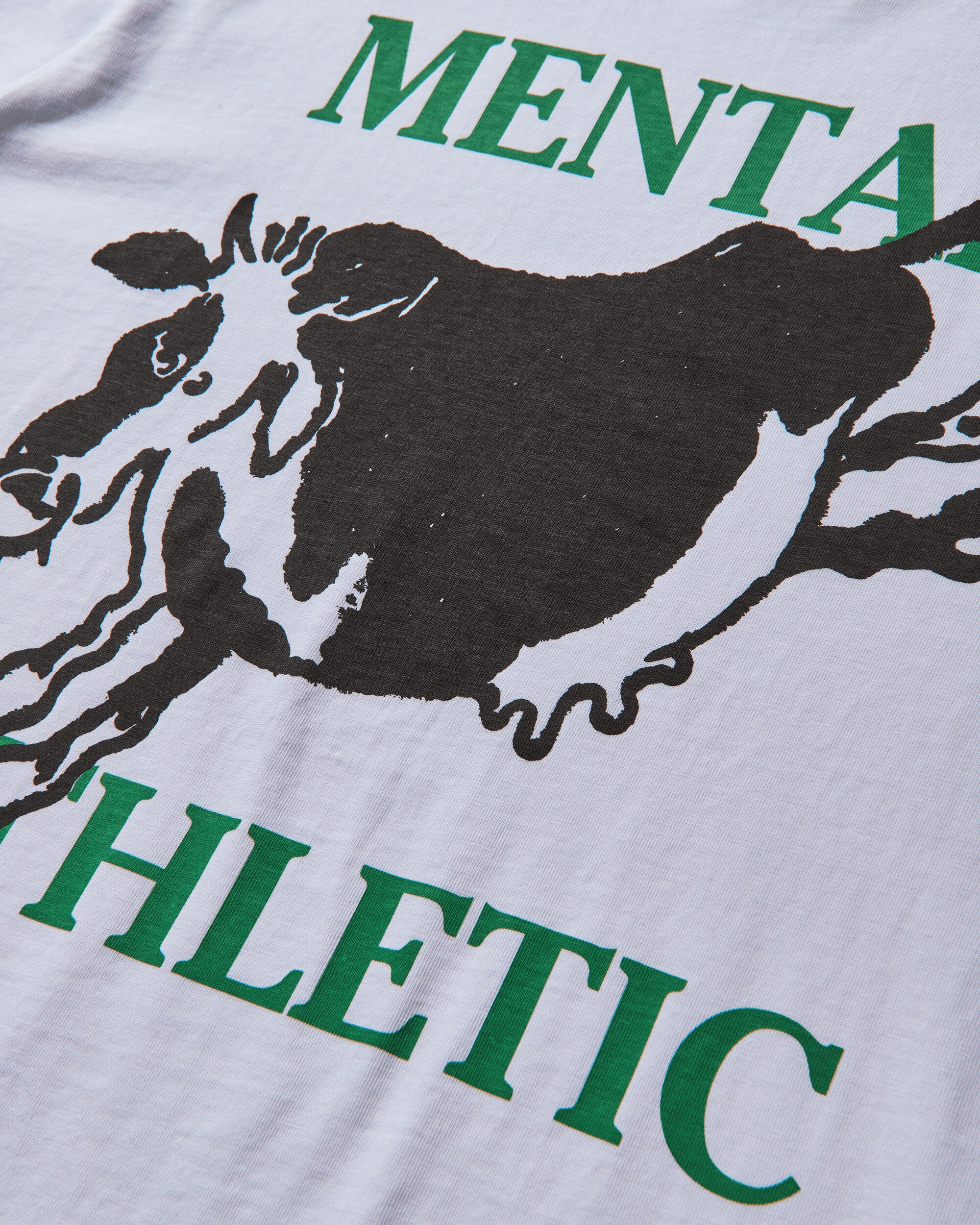 Mental Athletic Mental Athletic Minor Tee White T-Shirts Top ZBMW029JY22 WTH0001