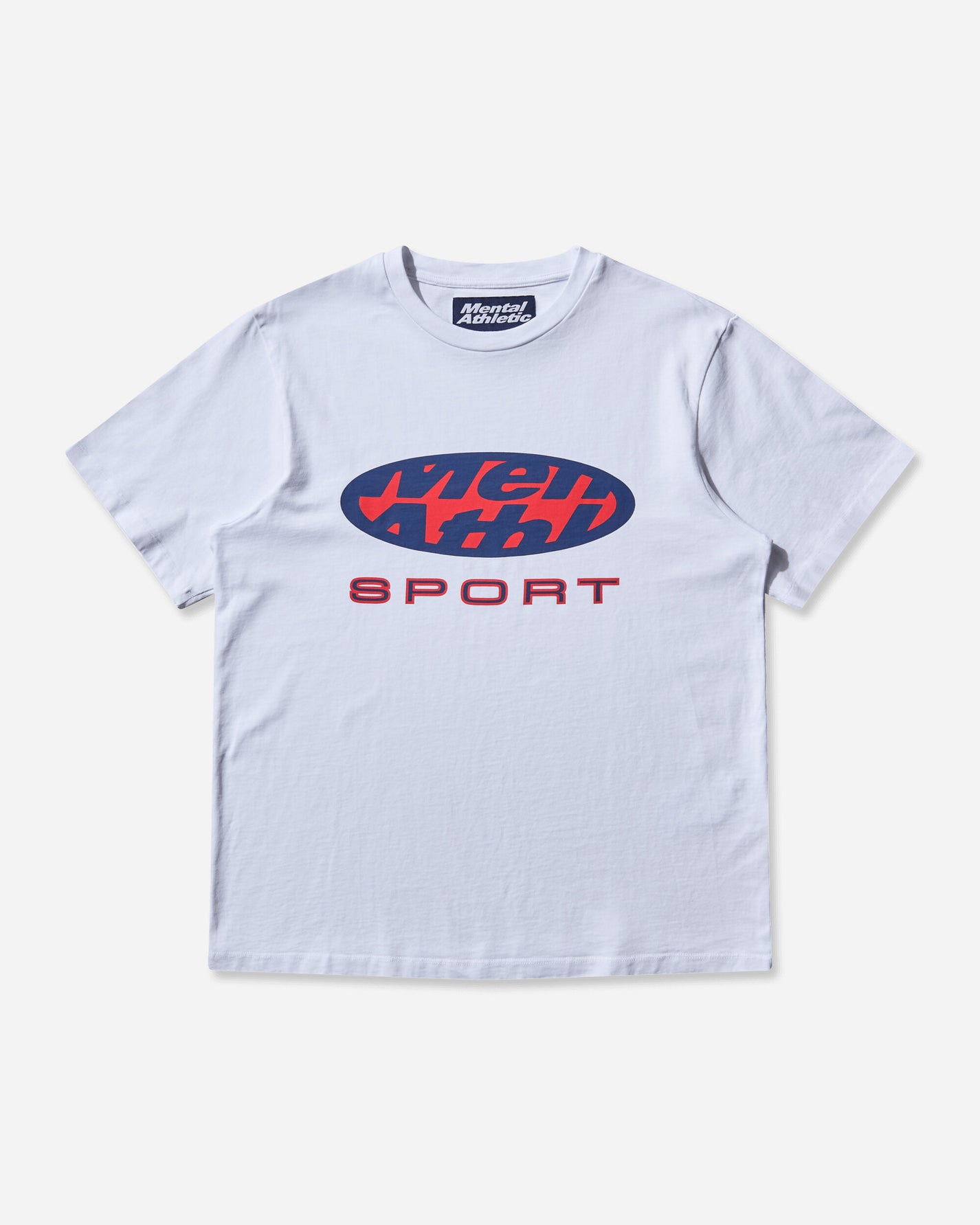 Mental Athletic Mental Athletic Sport Tee White T-Shirts Top ZBMW024JY17 WTH0001
