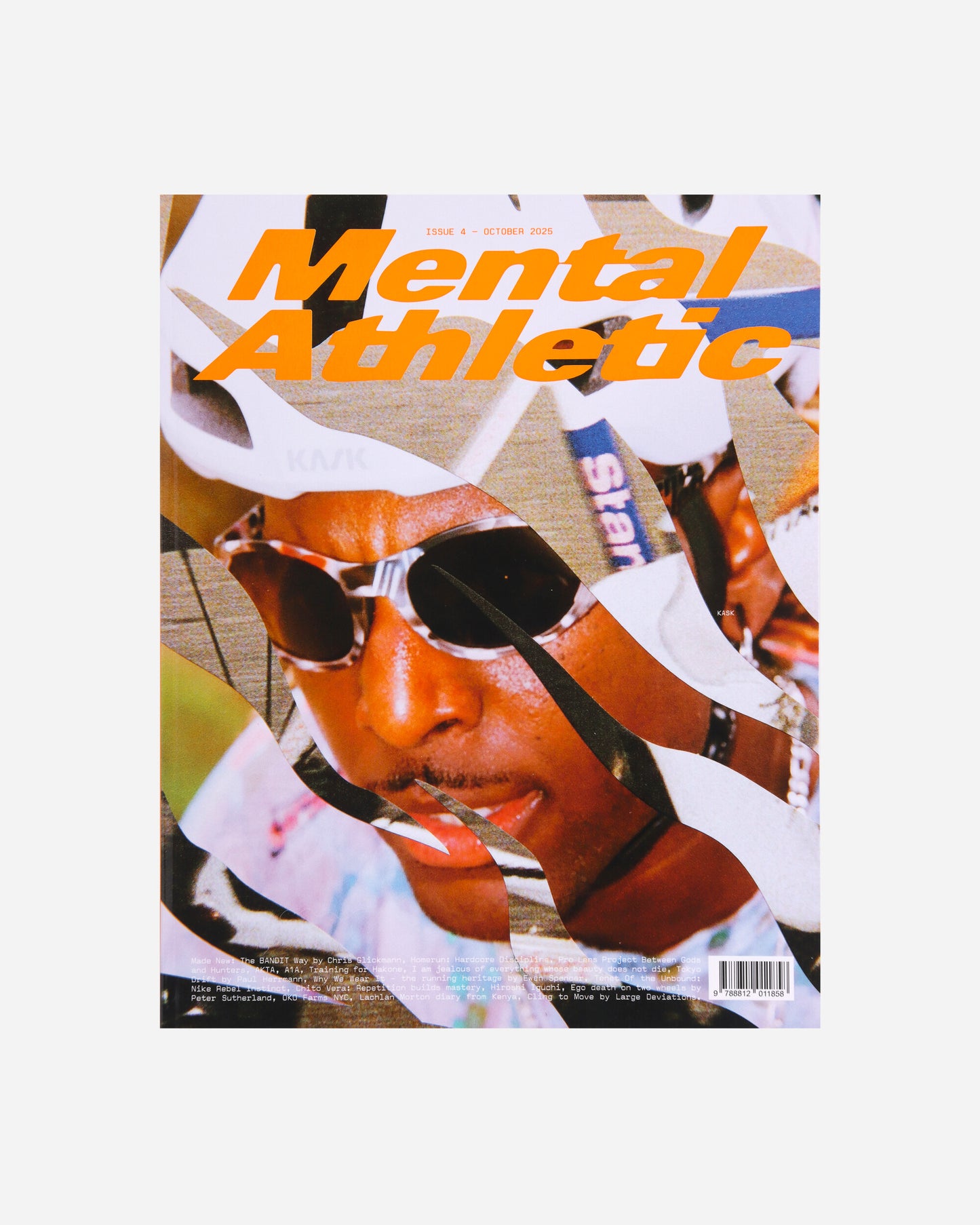 Mental Athletic Mental Athletic Issue N4/ Cover 2 Kask Multicolor Books and Magazines Magazines MAISSUE4   002