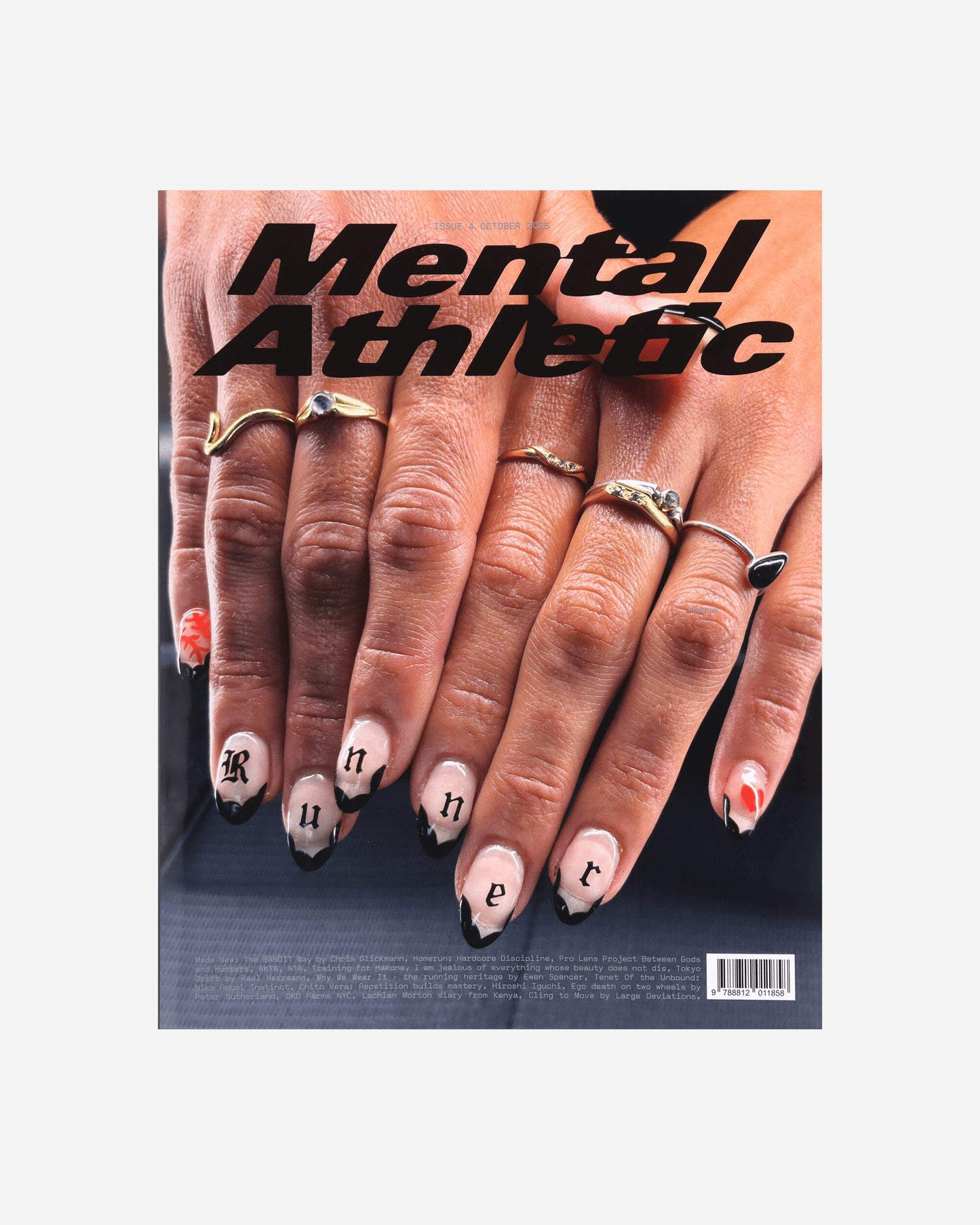 Mental Athletic Mental Athletic Issue N4/ Cover 4 Homerun Multicolor Books and Magazines Magazines MAISSUE4   004