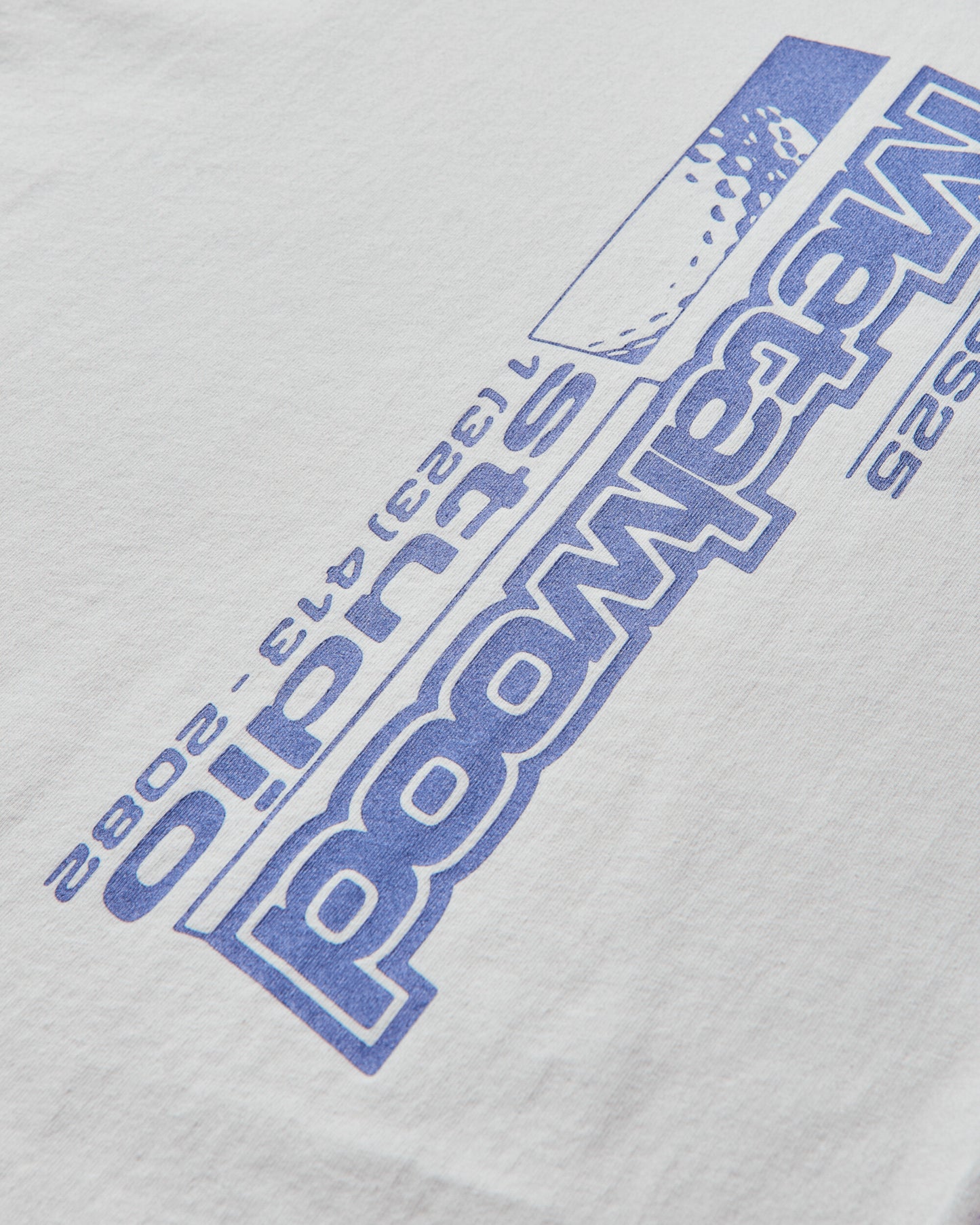 Metalwood Studio La Brea Shop T-Shirt White T-Shirts Shortsleeve MWS25-03-13 WHT