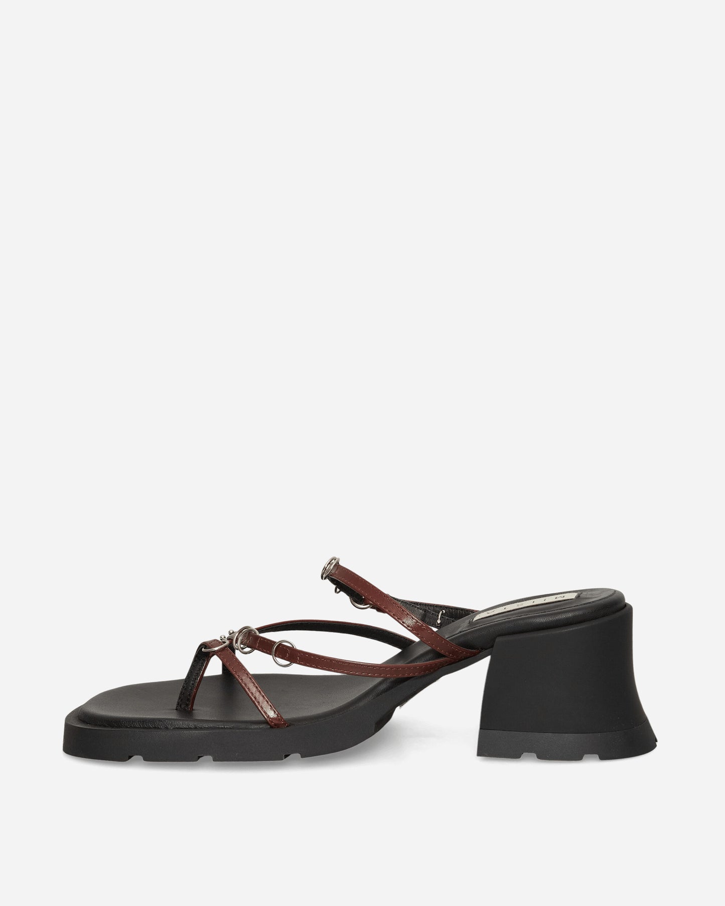 Miista Wmns Jaslene Brown Sandals Brown Sandals and Slides Sandals and Mules E8-3903 Brown