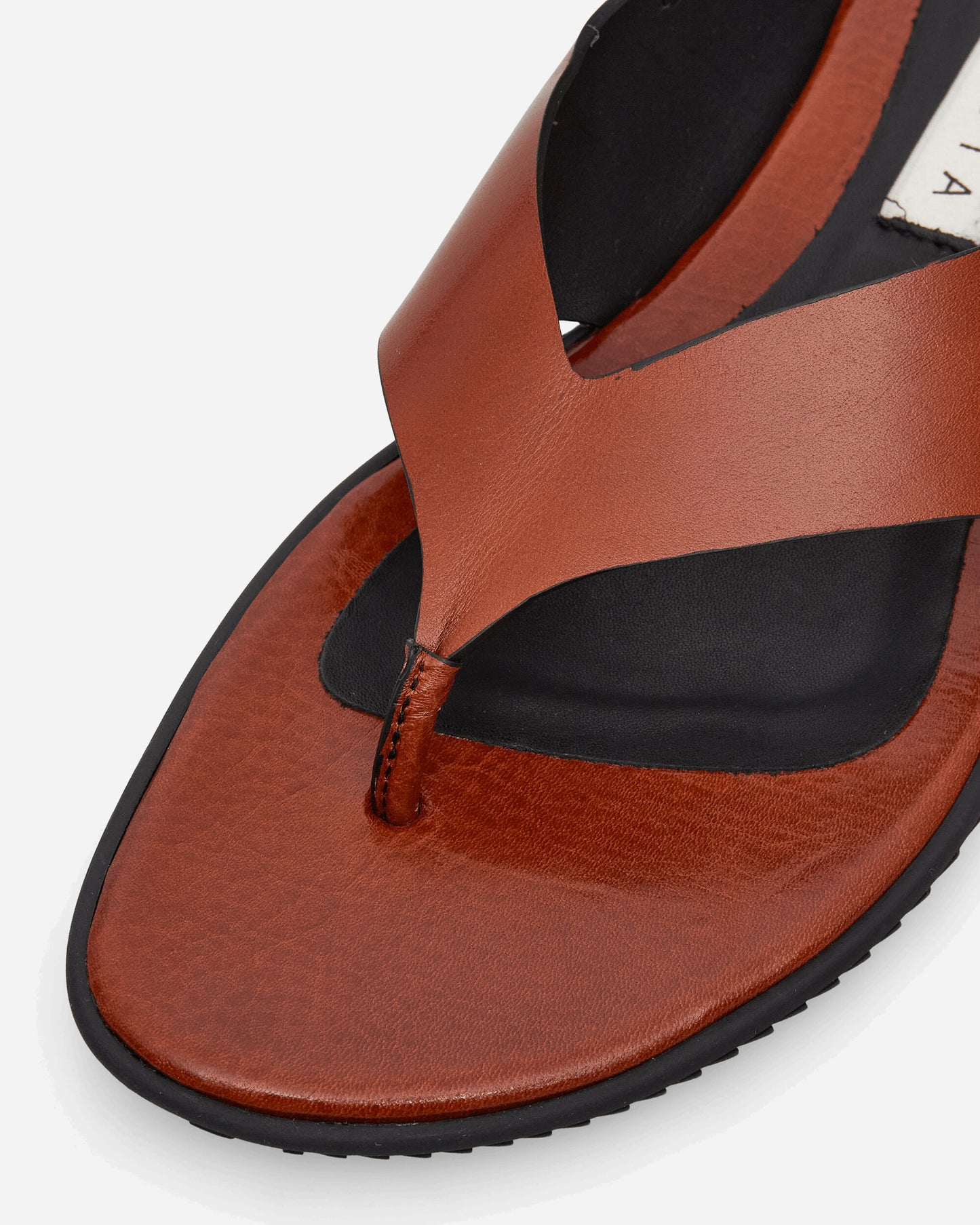 Miista Wmns Punet Tan Thonge Flat Sandals Tan  Sandals and Slides Sandals and Mules MI-6091 Tan