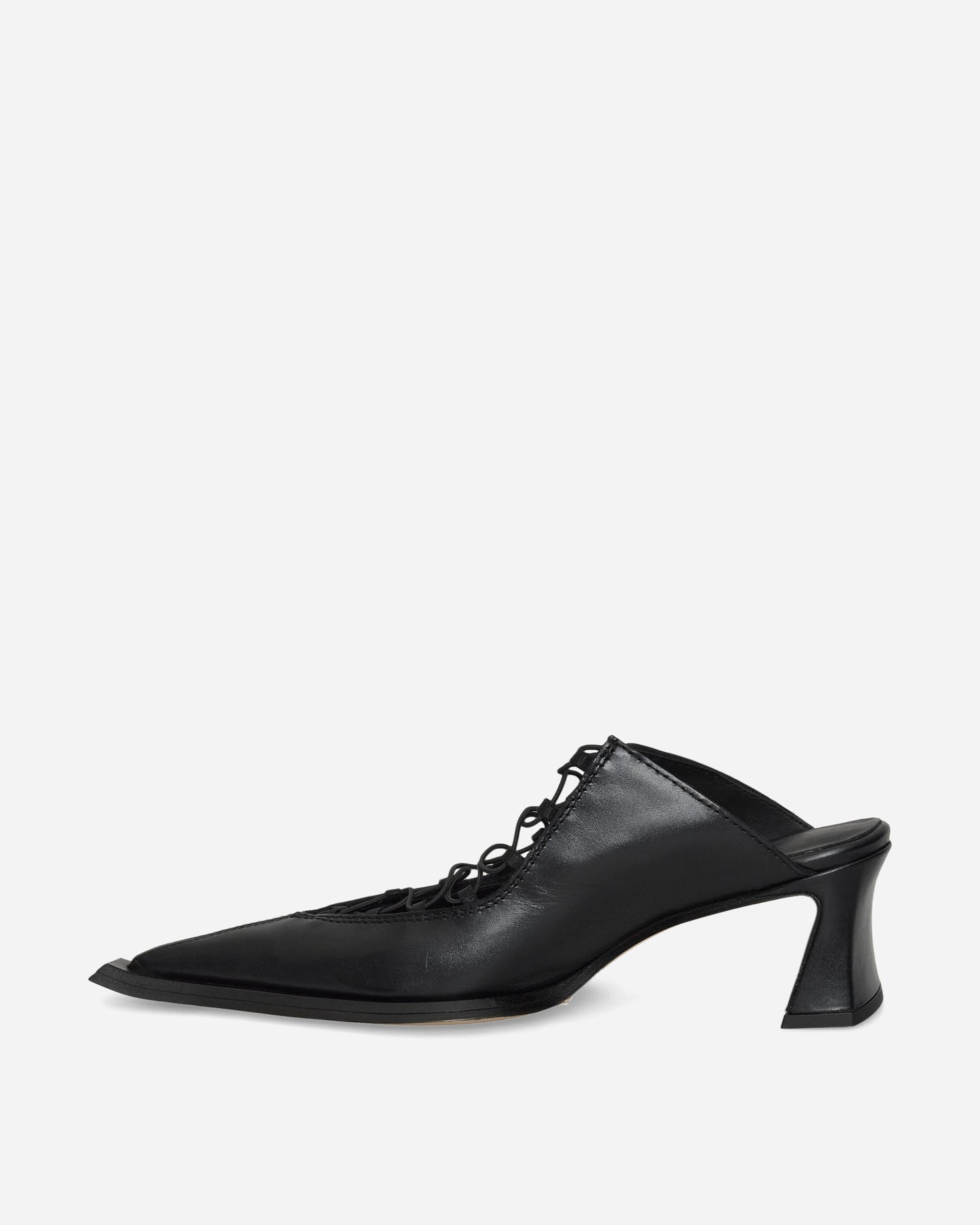 Miista Wmns Sherri Black Mules Black Sandals and Slides Sandals and Mules MI-5896 Black