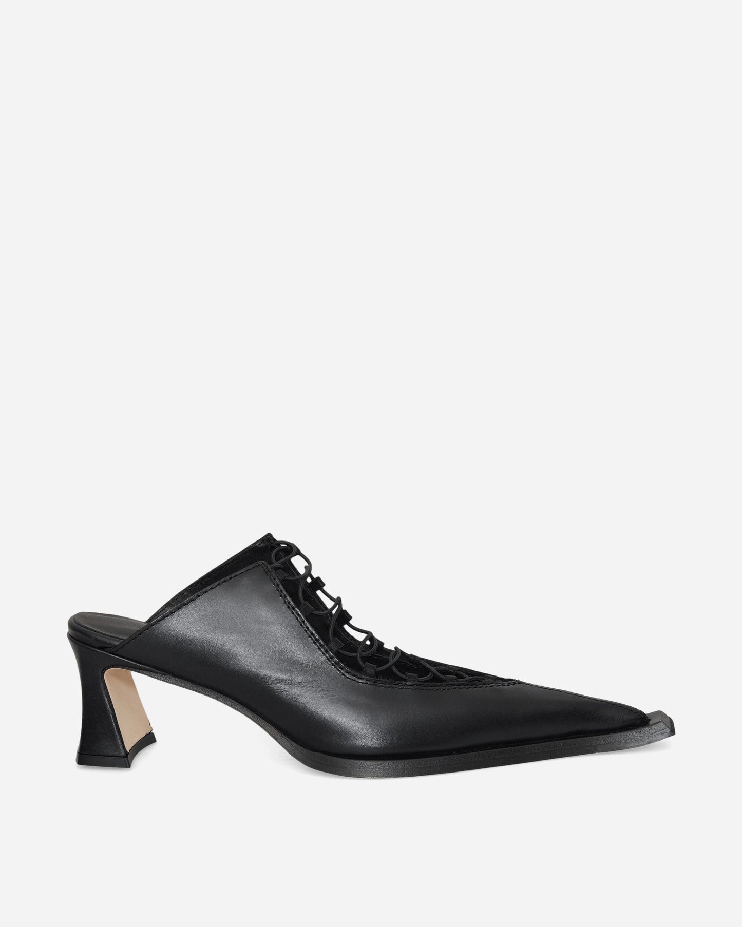 Miista Wmns Sherri Black Mules Black Sandals and Slides Sandals and Mules MI-5896 Black