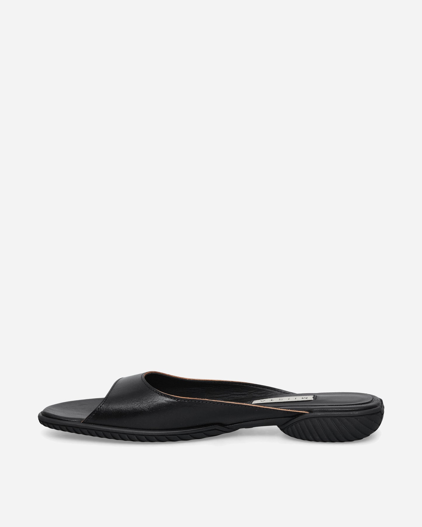 Miista Wmns Yachay Black Slide Sandals Black  Sandals and Slides Sandals and Mules MI-6089 Black