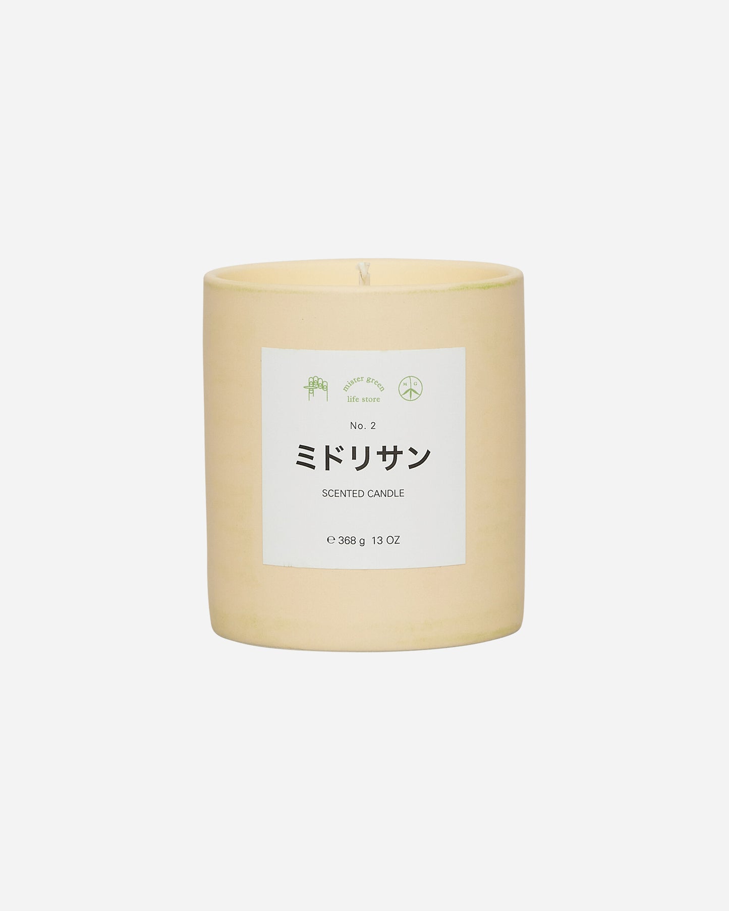 Mister Green Fragrance No. 2 Midori San Candle Multicolor Homeware Candles MGFRAGRMIDORI 001