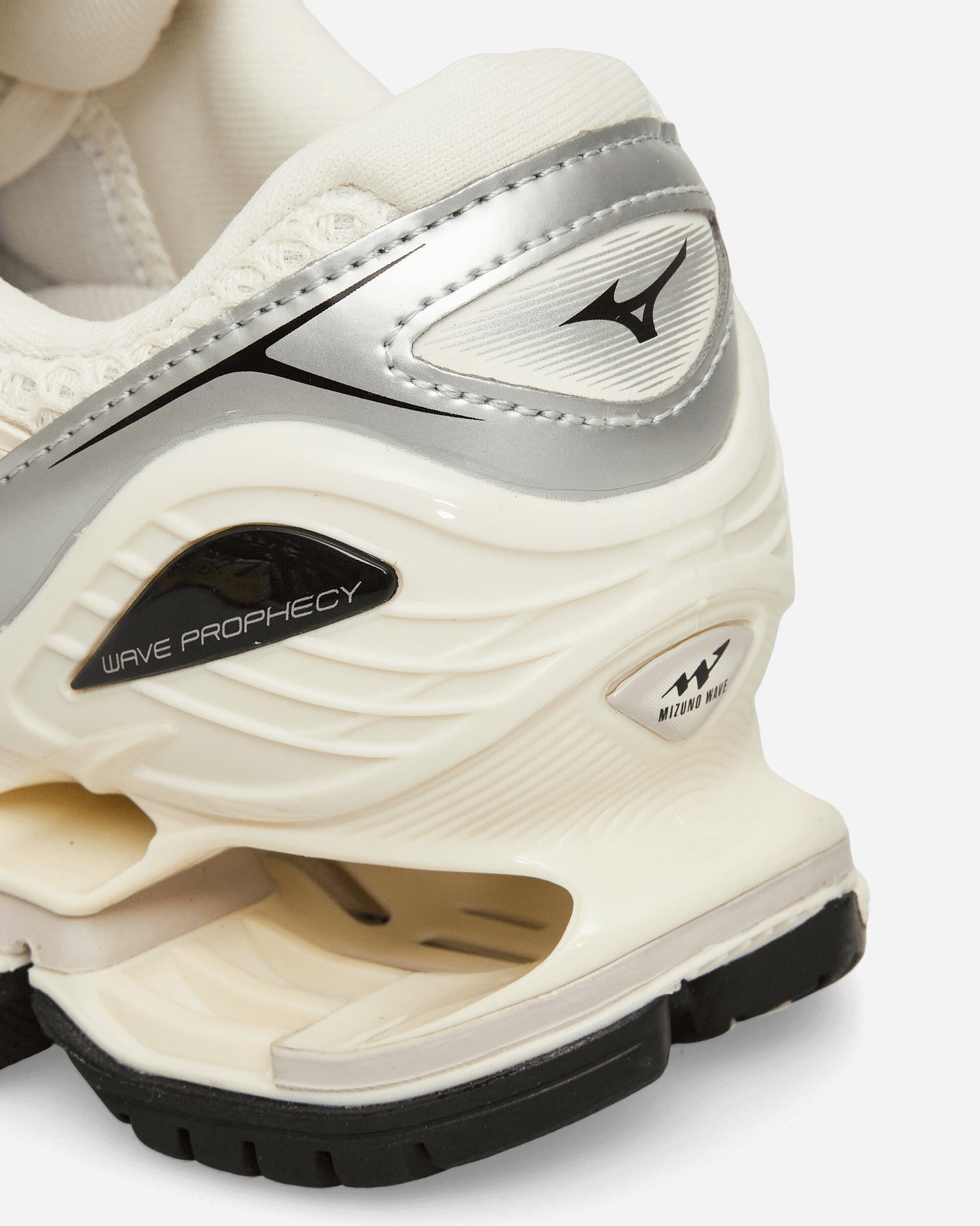 Mizuno Shoe S.L.Wave Prophecy Ls Pristine/Black/Silver Sneakers Low D1GA2511-01