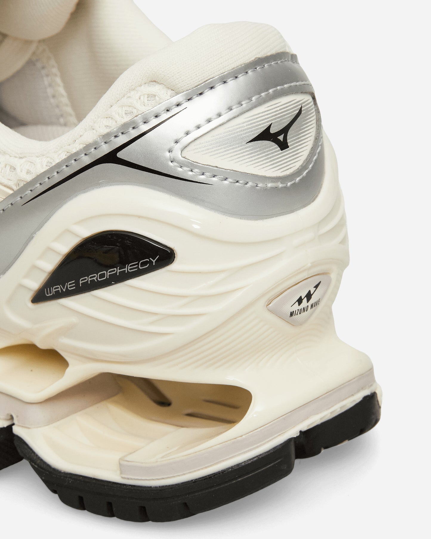Mizuno Shoe S.L.Wave Prophecy Ls Pristine/Black/Silver Sneakers Low D1GA2511-01
