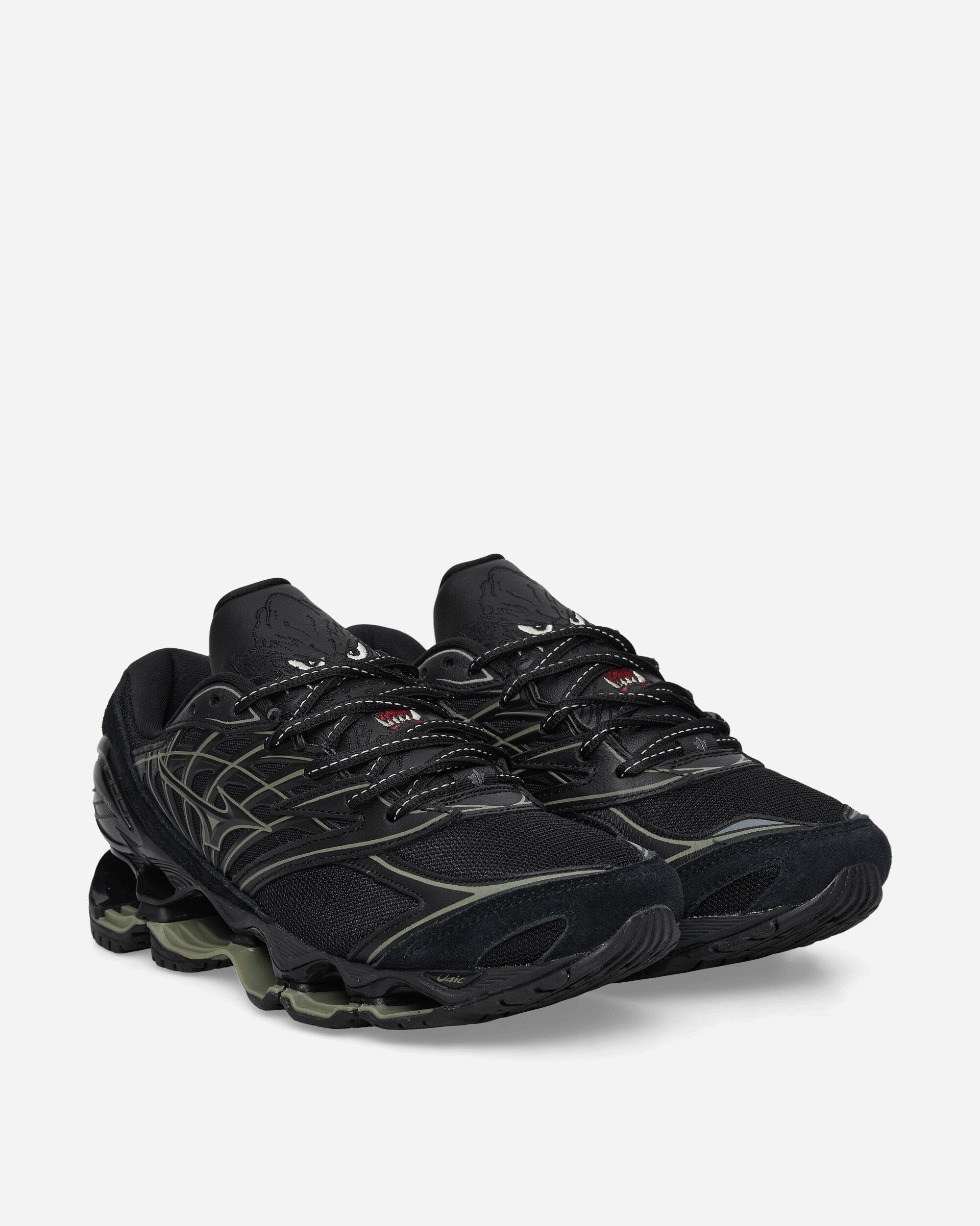 Mizuno Shoe Sl Wave Prophecy Maharish Black/Black/Metallic Gray Sneakers Low D1GD2617-01