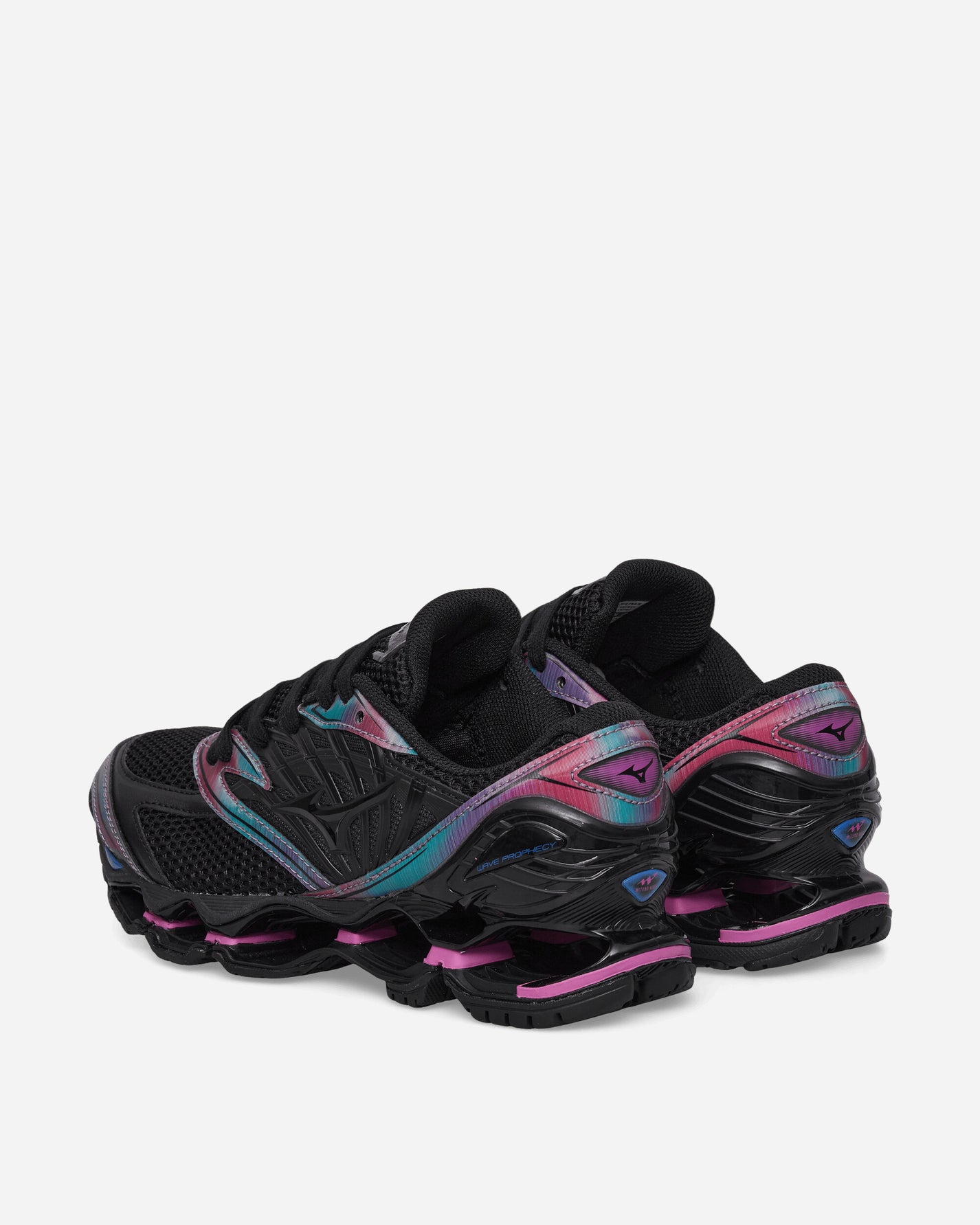 Mizuno Shoe Wave Prophecy Ls Indigo/Black/Cattleya Orchid Sneakers Low D1GA2604-01