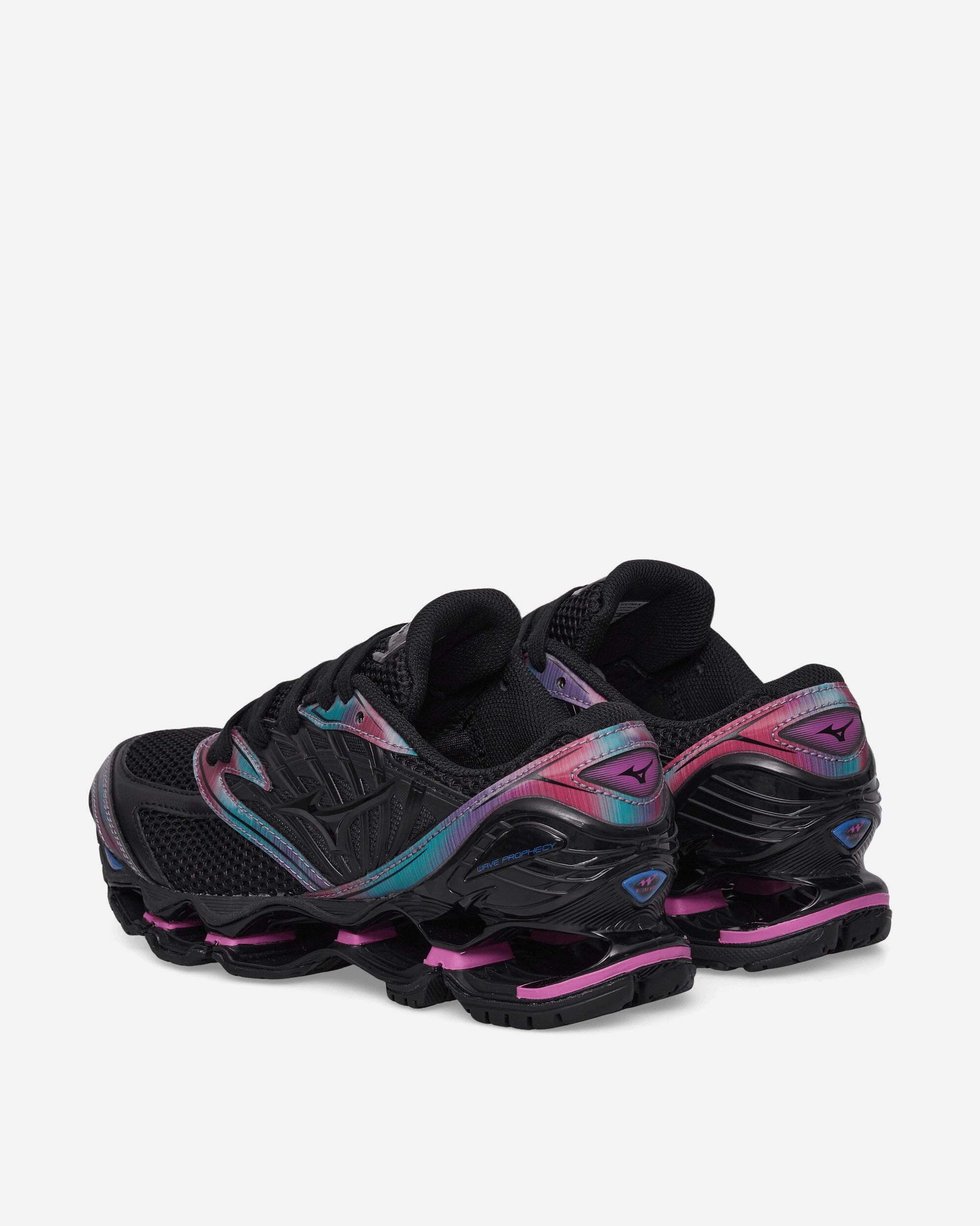 Mizuno Shoe Wave Prophecy Ls Indigo/Black/Cattleya Orchid Sneakers Low D1GA2604-01