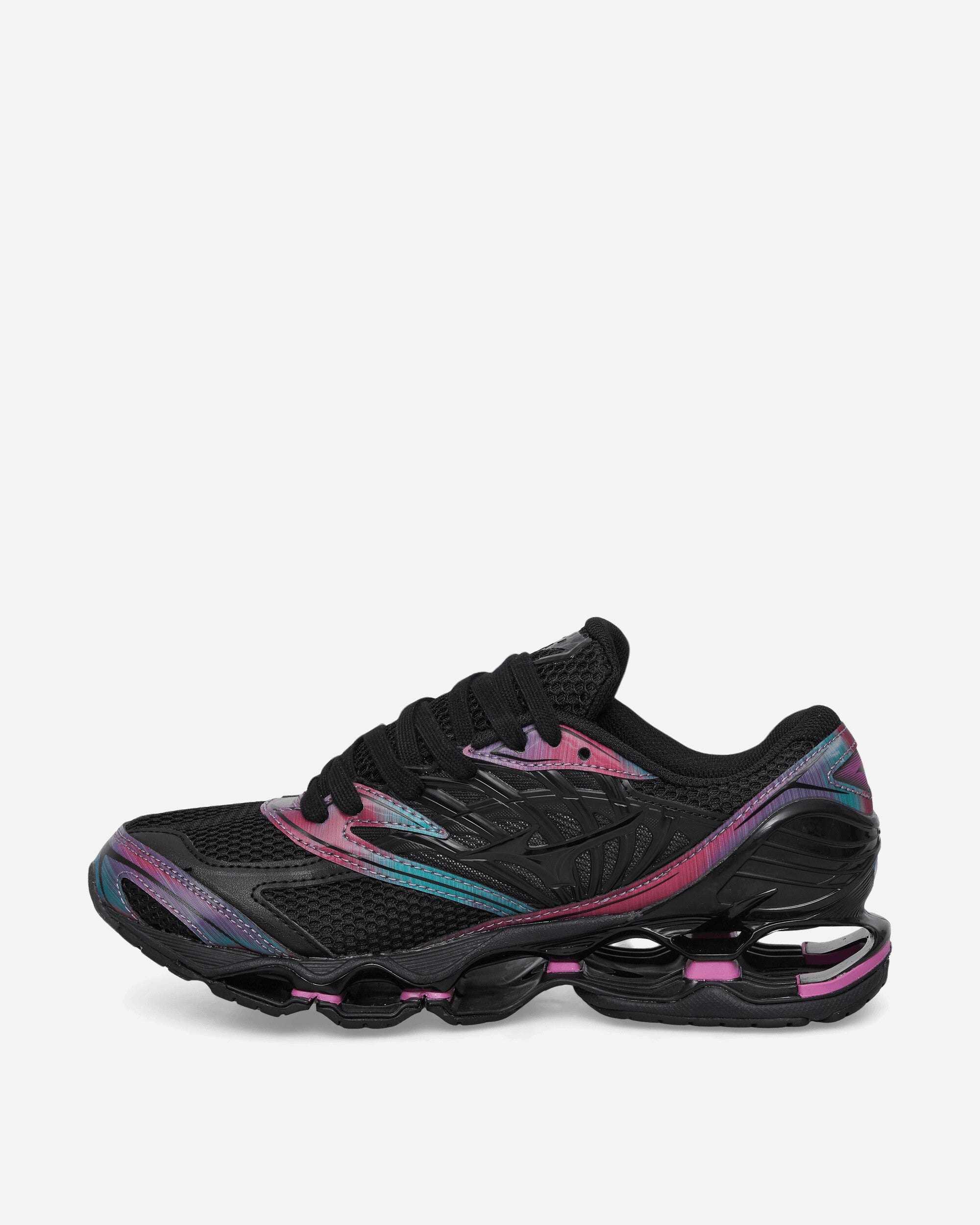 Mizuno Shoe Wave Prophecy Ls Indigo/Black/Cattleya Orchid Sneakers Low D1GA2604-01