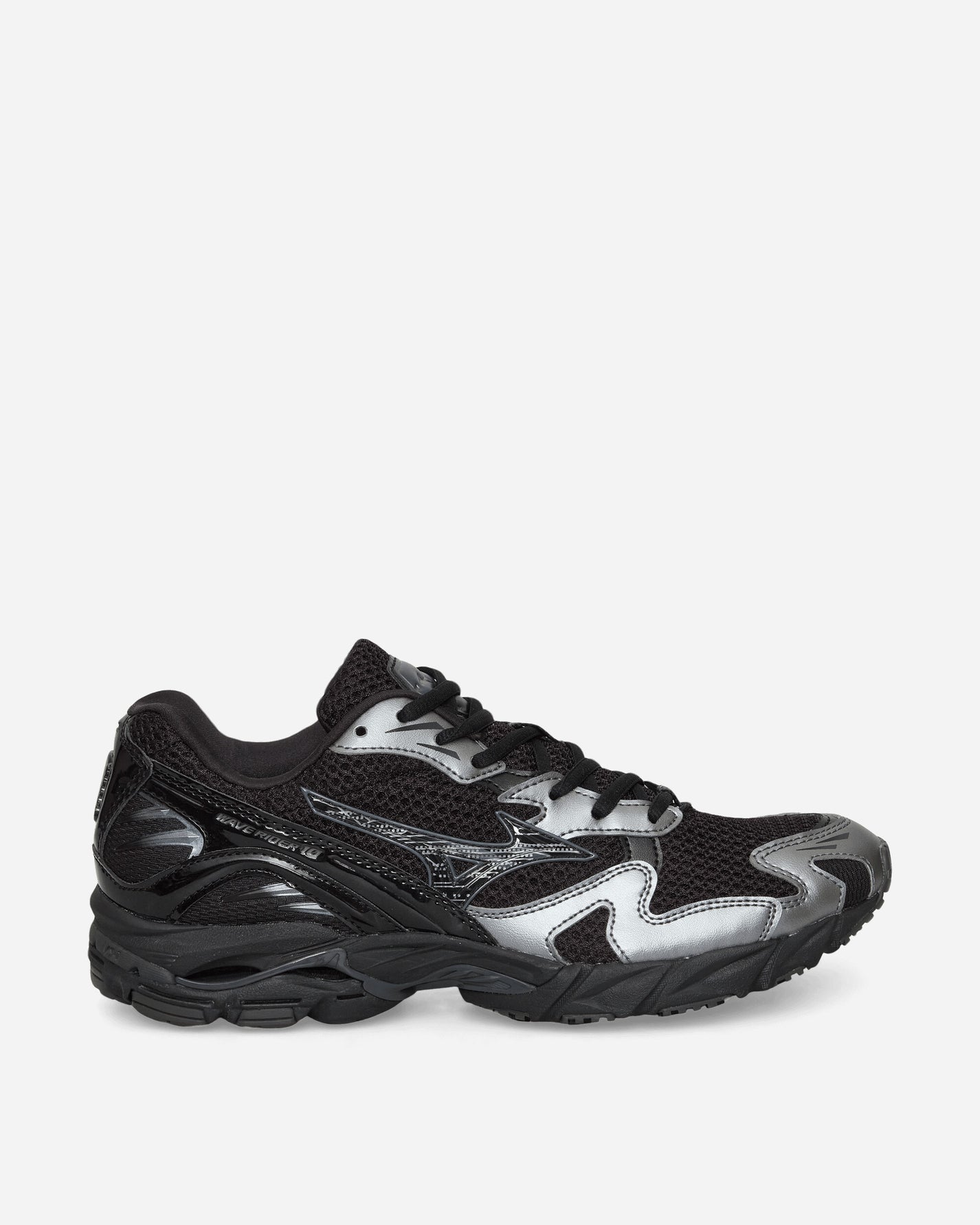 Mizuno Shoe Wave Rider 10 Black/Black Sand Sneakers Low D1GA2616-01
