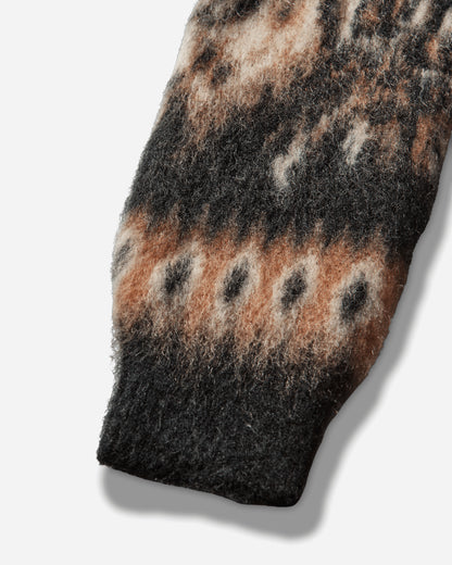 Needles Mohair Cardigan  Paisley Black Knitwears Cardigans RW356 BLACK