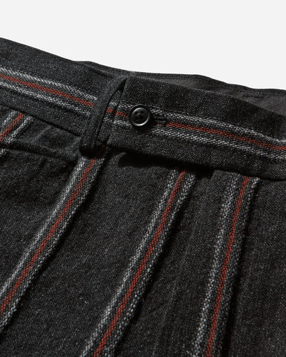 Needles BootCut Trouser Stripe Tweed A Charcoal/Red A Pants Casual RW135 GREY