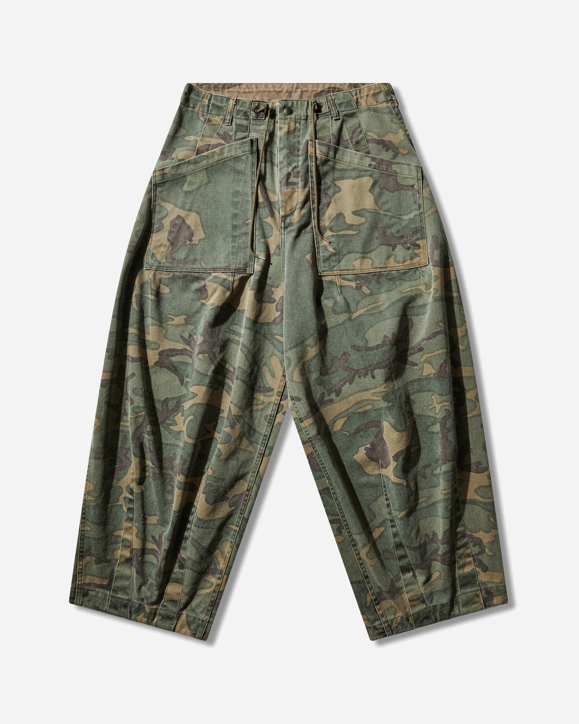 Needles Reversible Hd Pant Camo Twill Camo Pants Casual SX144 101487398