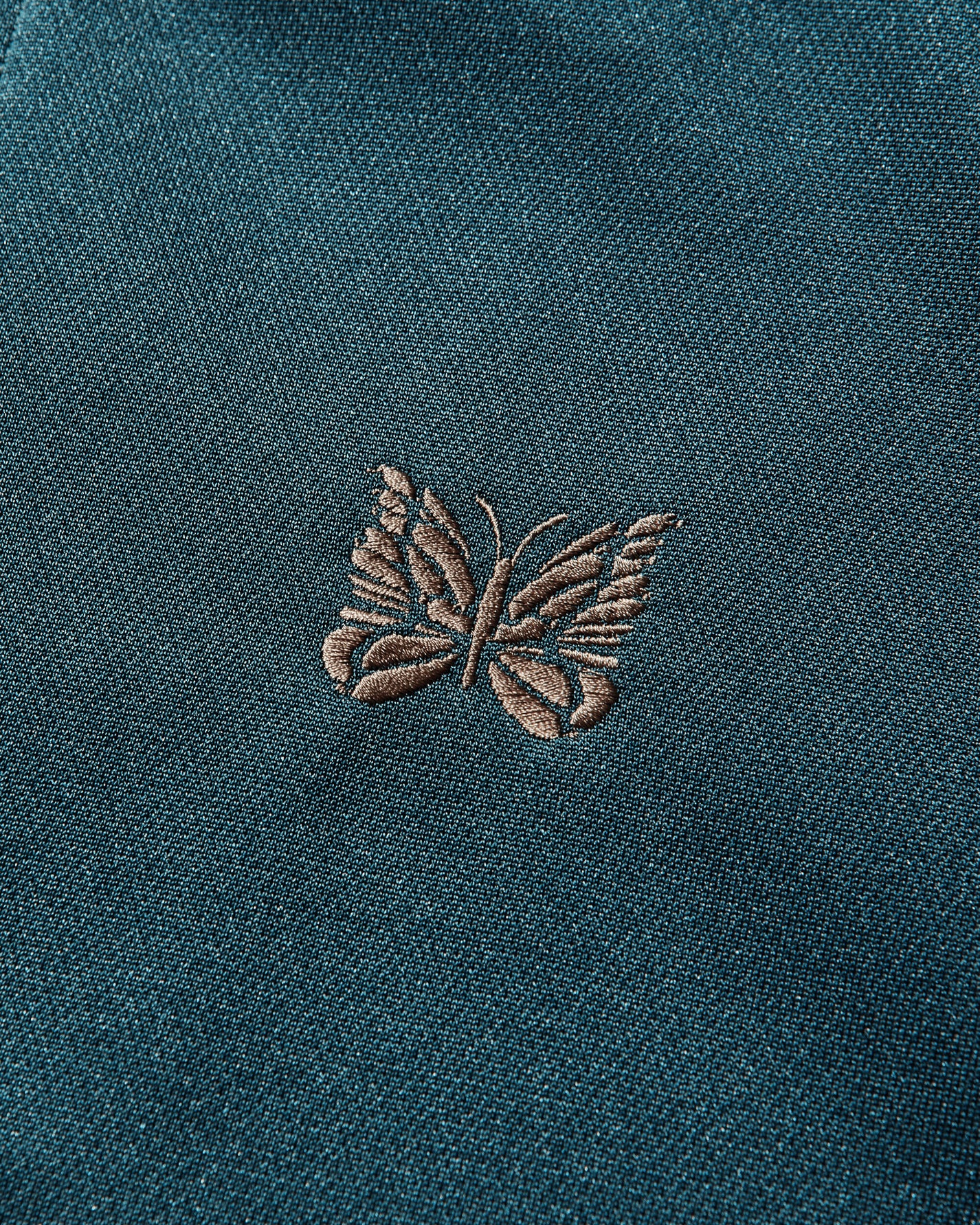 Needles Track Jacket Poly Smooth B/Green Coats and Jackets Jackets SX404 101487818